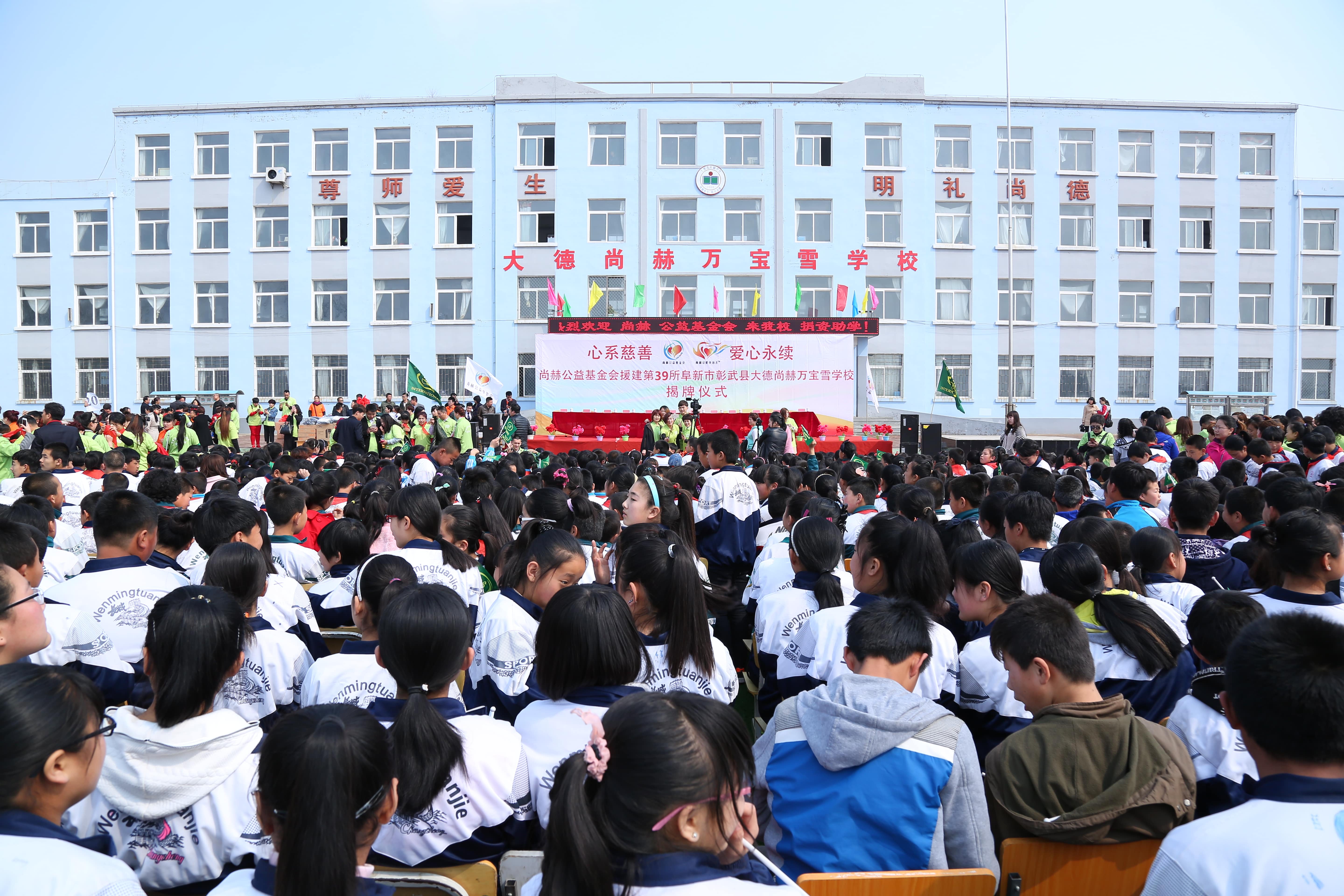 第39所 阜新市彰武县大德玩球体育万宝雪学校